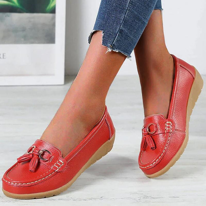 Orthopedic Leather Loafers – Isabella