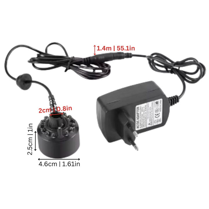 LED-Ultrasoon Nevelmachine - MysticMist
