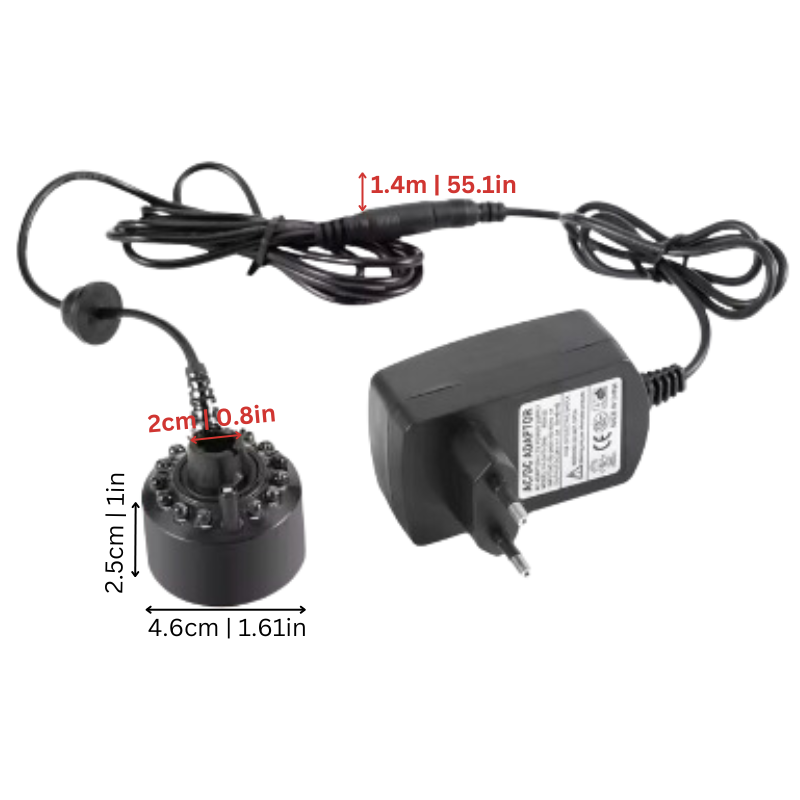 LED-Ultrasoon Nevelmachine - MysticMist