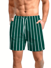 Quick-drying men's swim shorts with comfortable fit - Luca