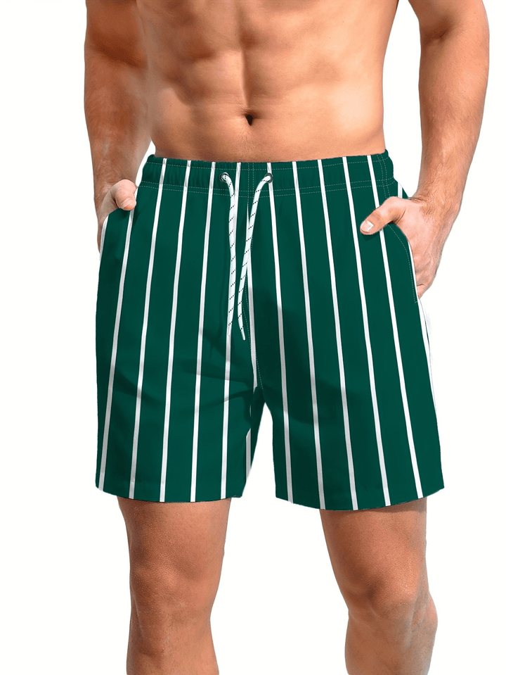 Quick-drying men's swim shorts with comfortable fit - Luca