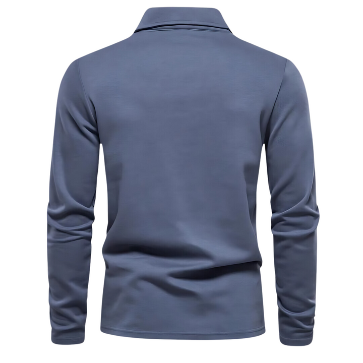 Men's Long Sleeve Polo Shirt - Vince