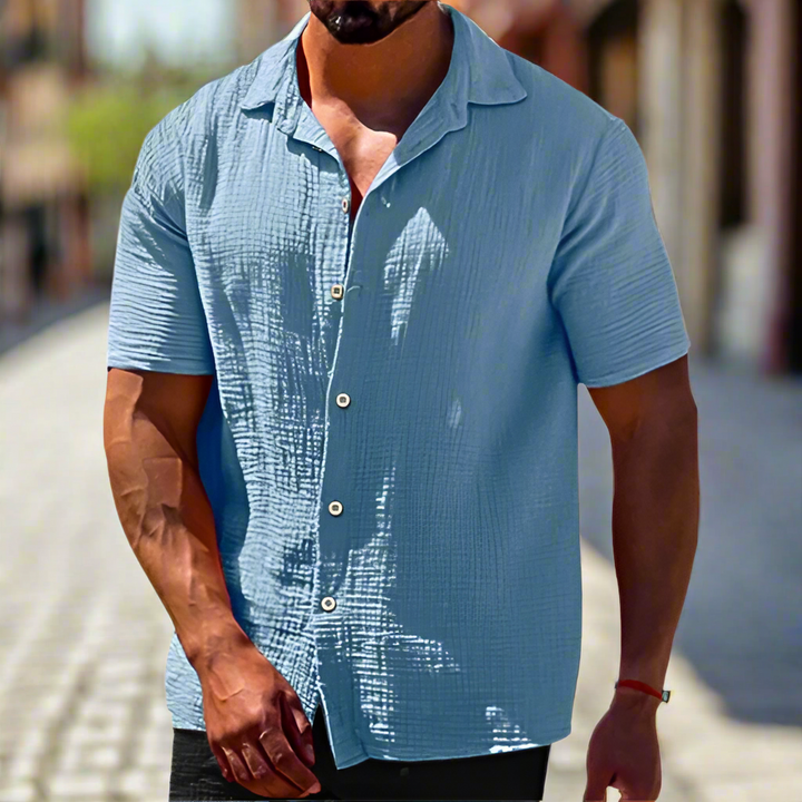 Comfortable Men's Linen Shirt – Lorenzo
