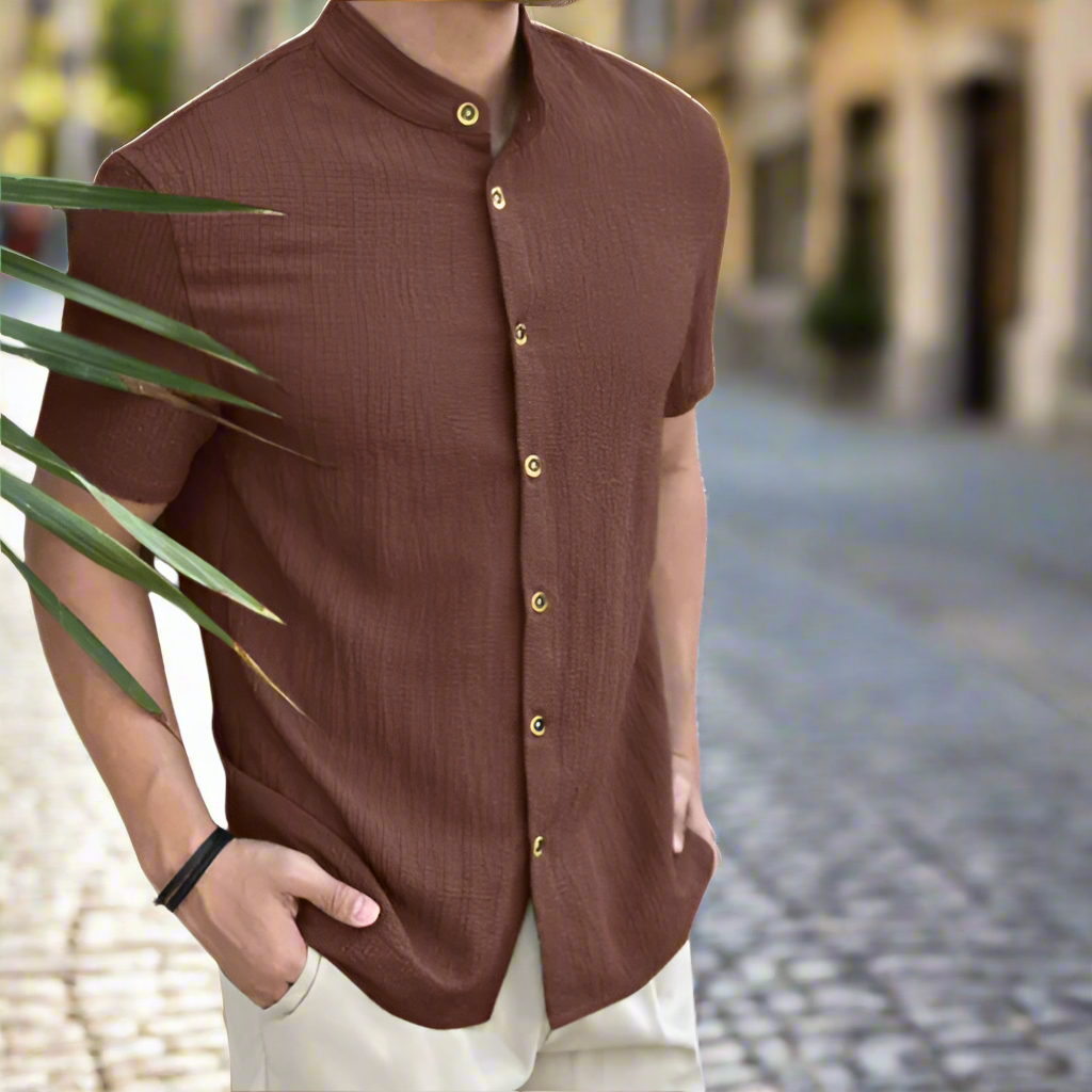Comfortable Linen Men's Shirt – Sandro