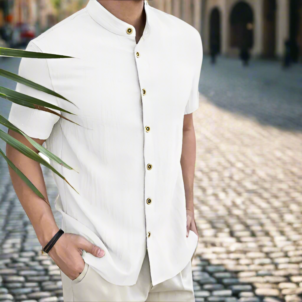 Comfortable Linen Men's Shirt – Sandro