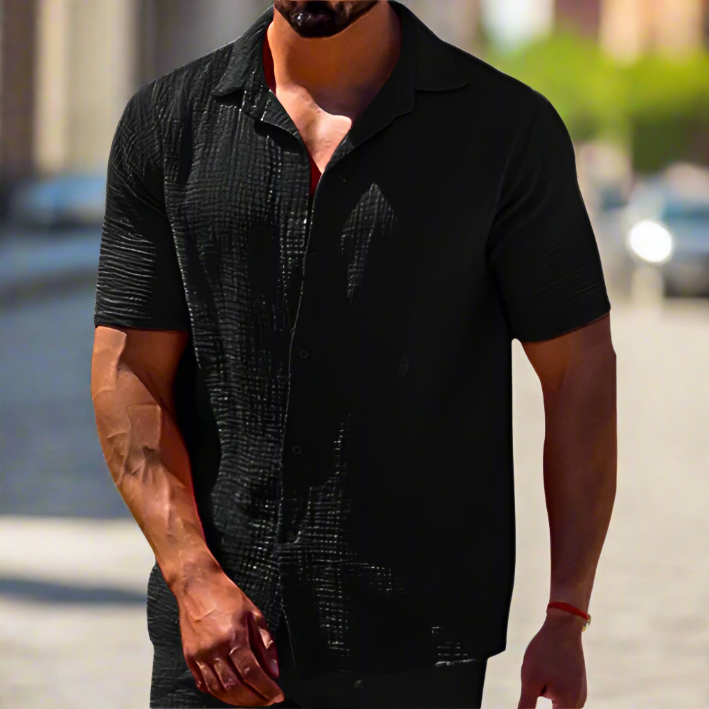 Comfortable Men's Linen Shirt – Lorenzo