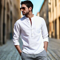 Lightweight Linen Men's Shirt – Thiago