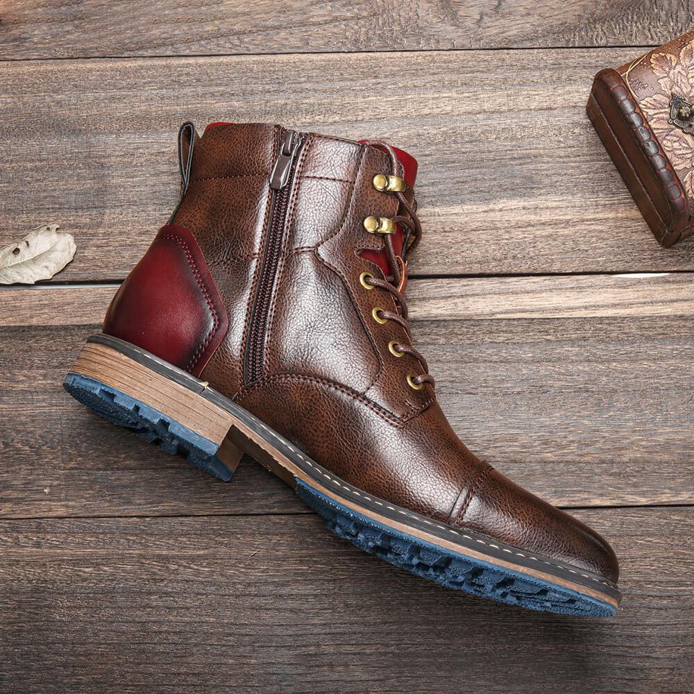 Brown Men's Oxford Boots – Jules
