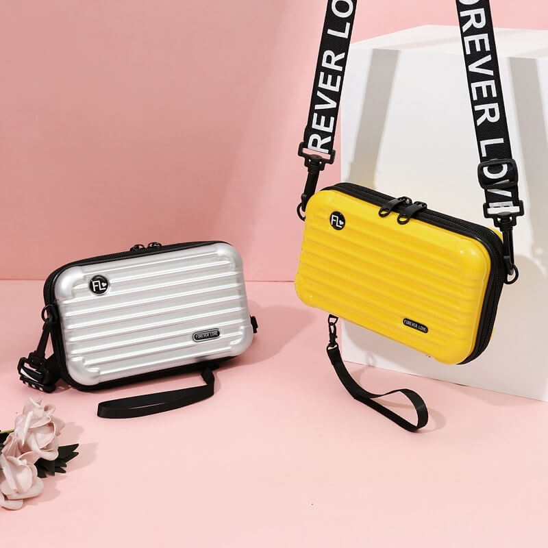 Compact Hard Shell Handbag
