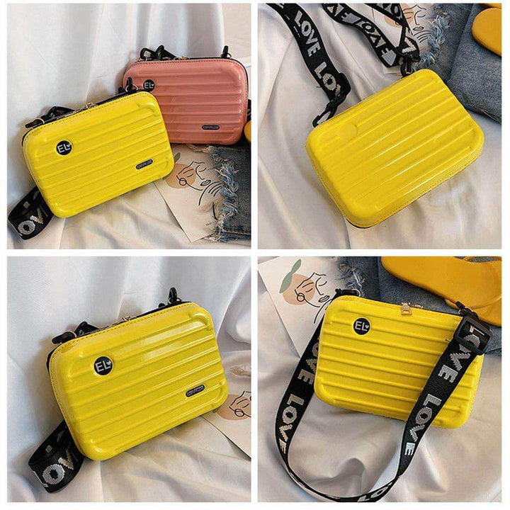 Compact Hard Shell Handbag
