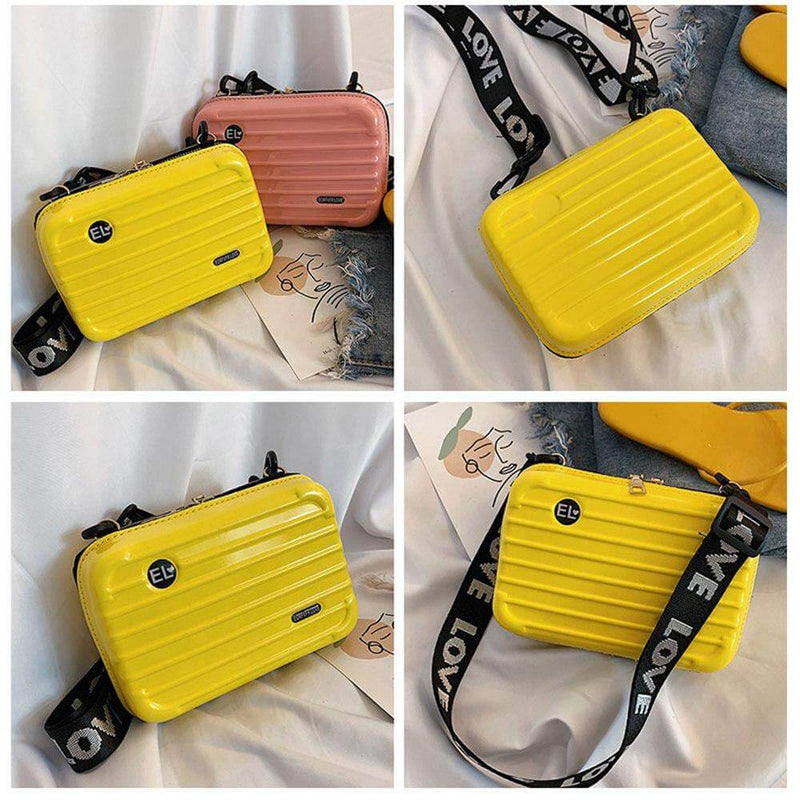 Compact Hard Shell Handbag