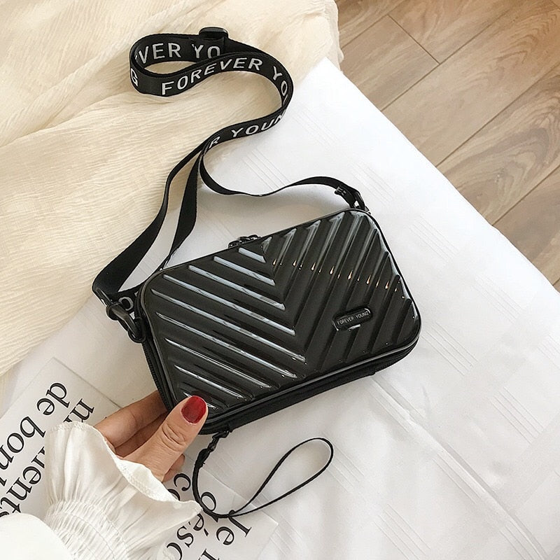 Compact Hard Shell Handbag
