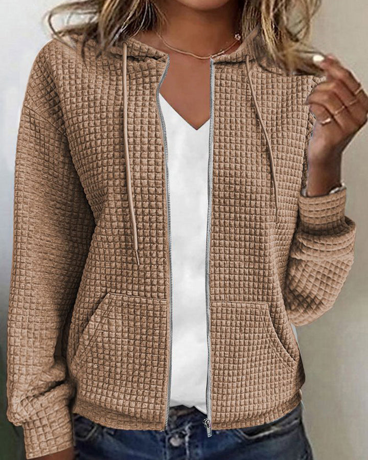 Casual Women's Hoodie Cardigan – Elvira