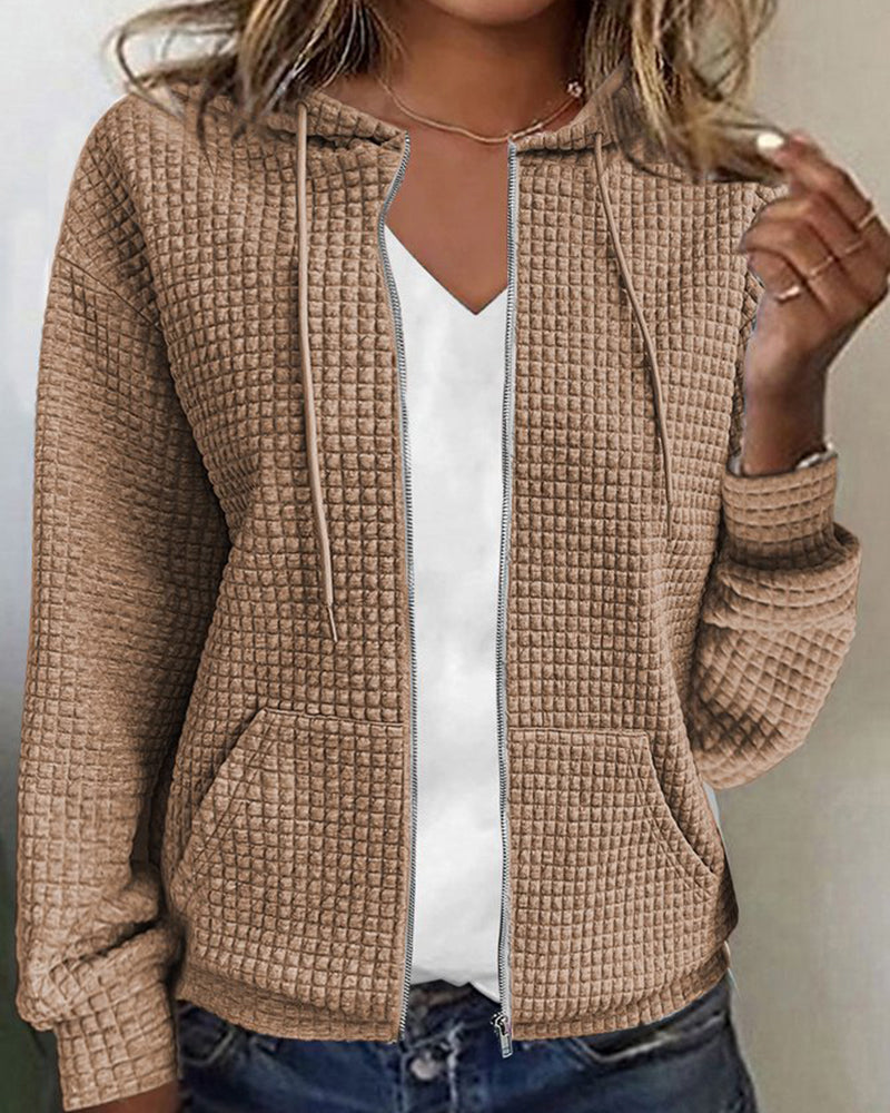 Casual Women's Hoodie Cardigan – Elvira