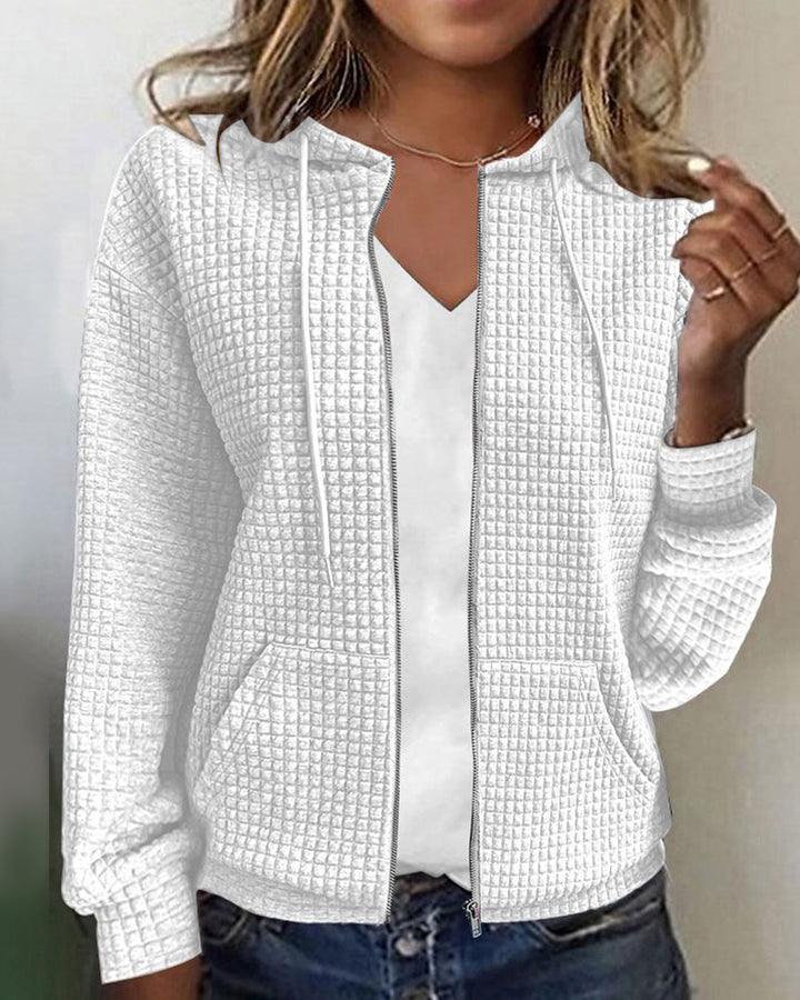 Casual Women's Hoodie Cardigan – Elvira