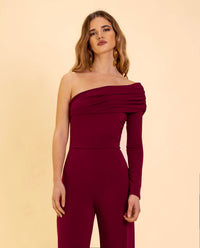 Women’s One-Shoulder Jumpsuit – Alessia