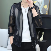 Lightweight Summer Jacket with Hood for Men - Vince