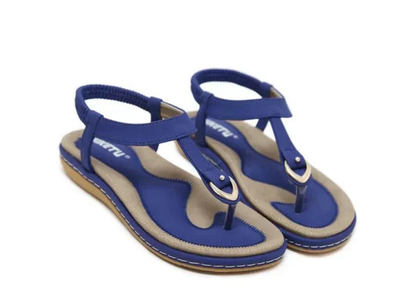 Light Flat Women's Summer Sandals - Elodie