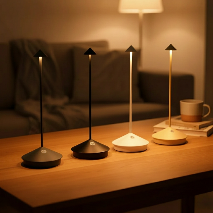 ClarityGlow – Draadloze LED Tafel Lamp