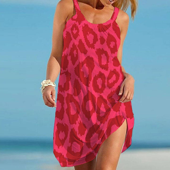 Light Leopard Print Summer Dress – Noa
