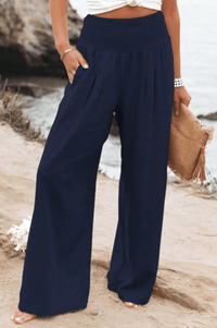 Trendy Palazzo Pants with Boho Flair – Yasmin