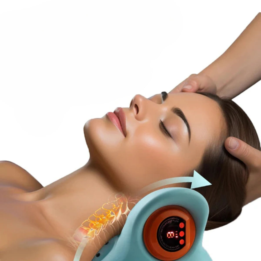 EMS Nekmassageapparaat voor Pijnverlichting en Ontspanning - RelaxNeck Pro