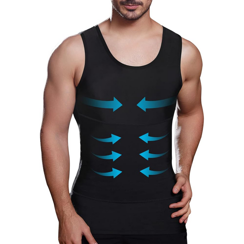 Shaping Men’s Shirt with Corrective Effect – Noah