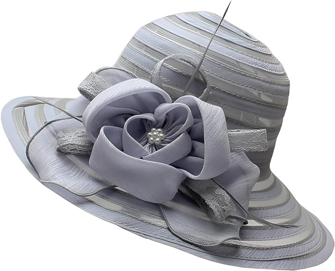 Trendy Women's Organza Sun Hat - Mirielle