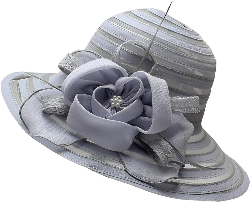 Trendy Women's Organza Sun Hat - Mirielle