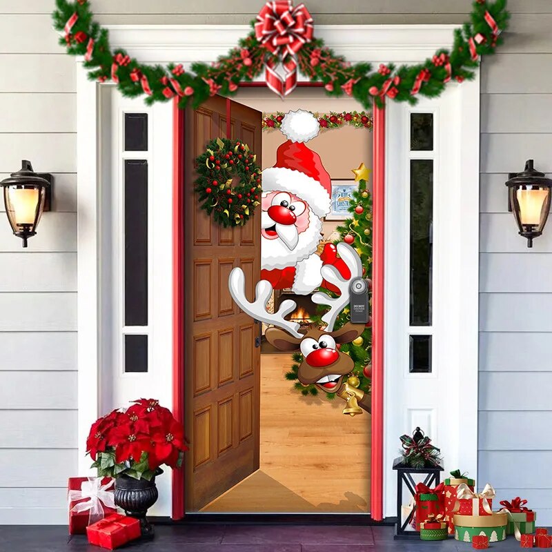 Kerst Deurversiering - MerryDoor