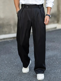Loose Men's Pants with Pleats – Matteo