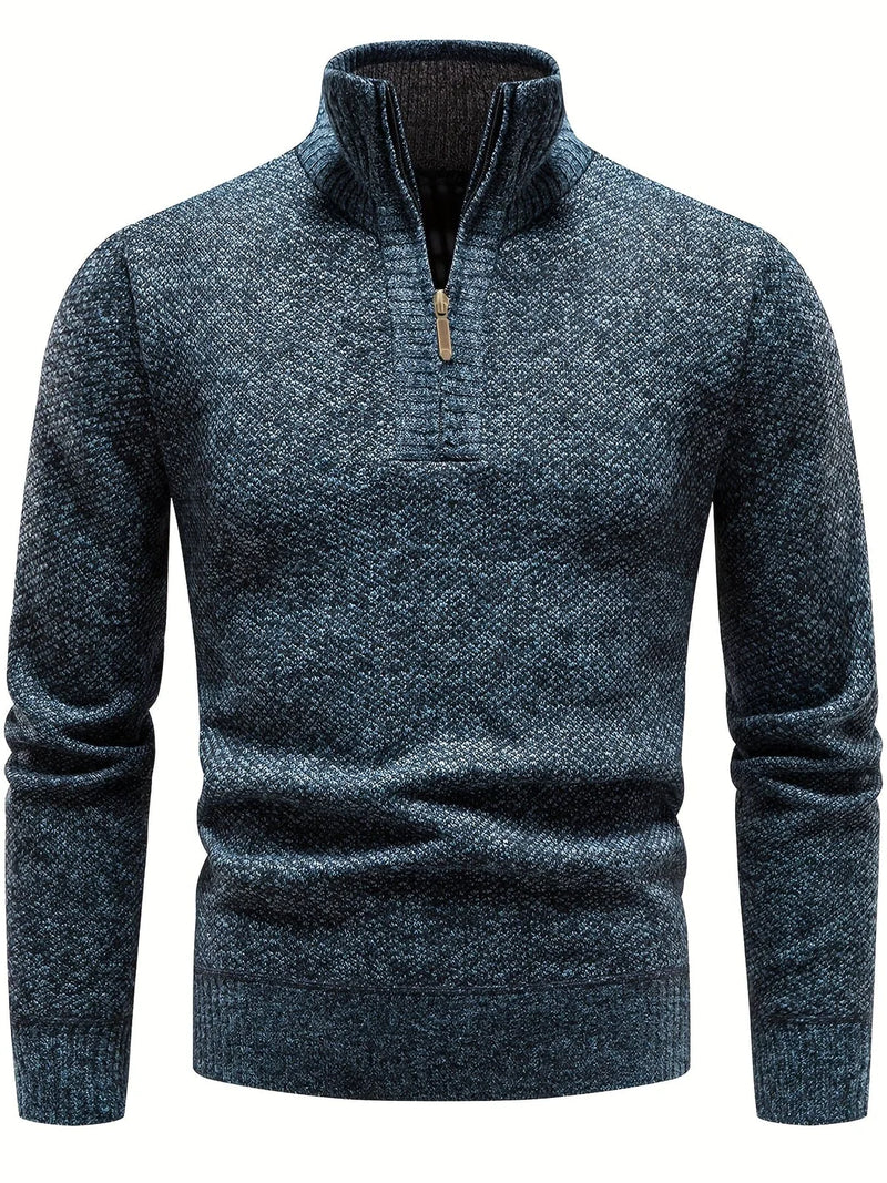 Sammy Jackson™ Thermal Jumper | Warme trui met halve ritssluiting