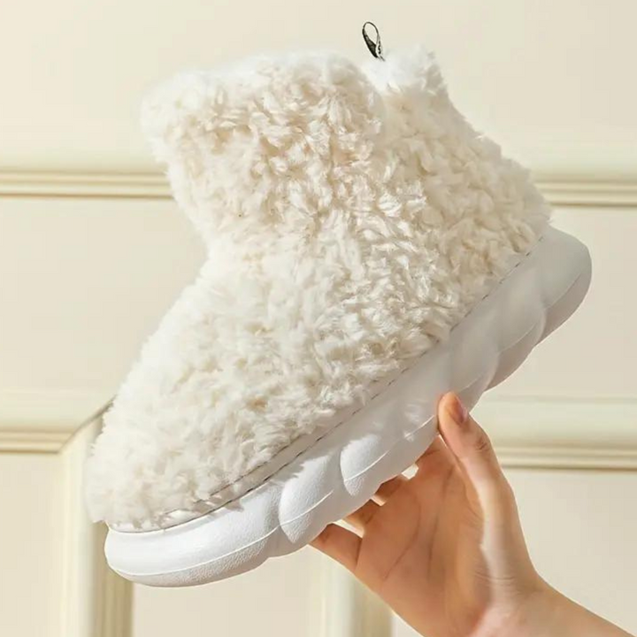 Nua - Comfy Teddy Slippers for Women