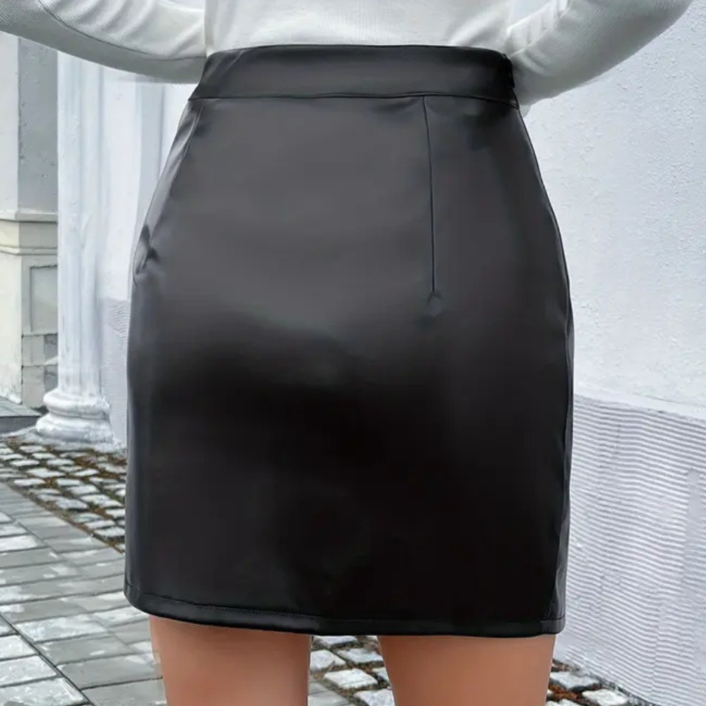 Stylish Black Skirt - Elise