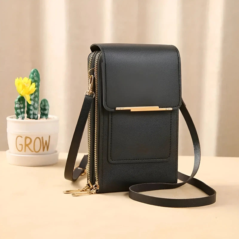 Trendy Leather Anti-Theft Women's Shoulder Bag - SecureStyle