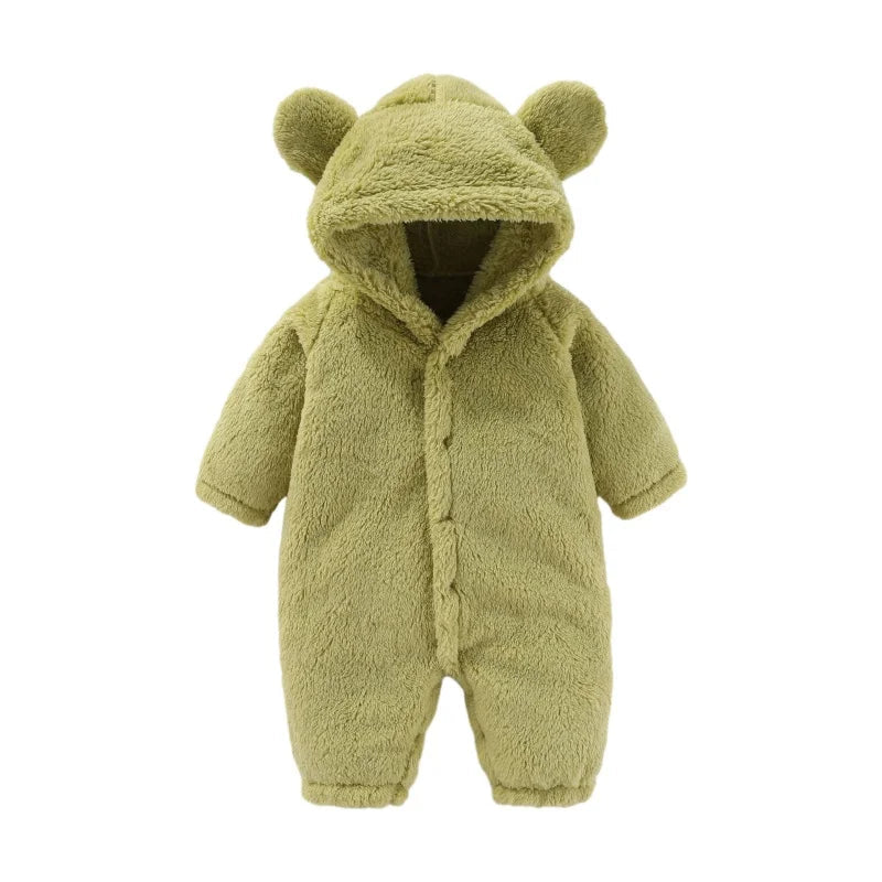 Ciepła piżama dla niemowląt i małych dzieci – CuddleCub