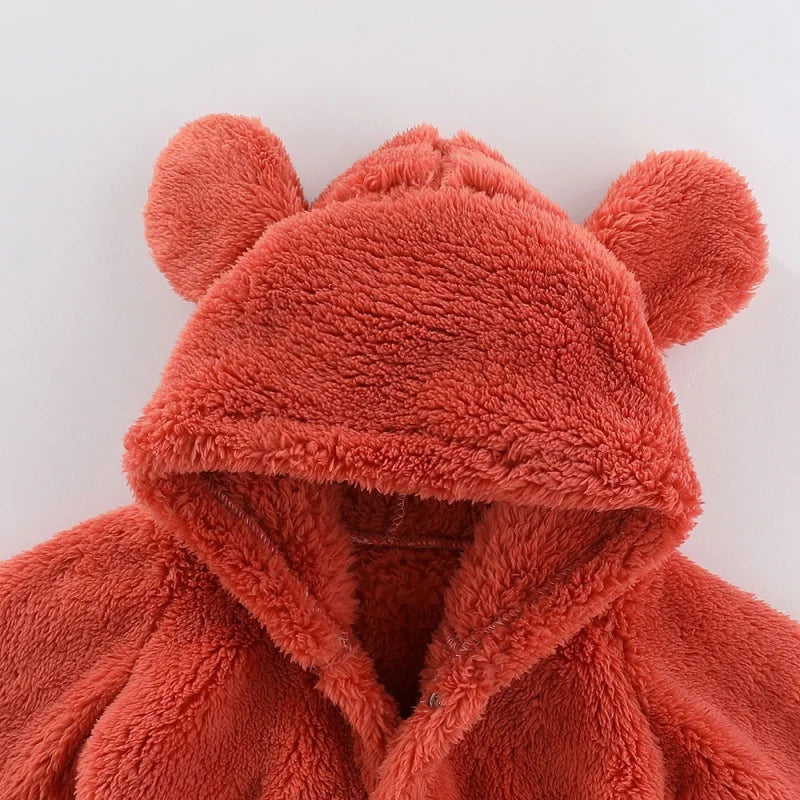 Ciepła piżama dla niemowląt i małych dzieci – CuddleCub