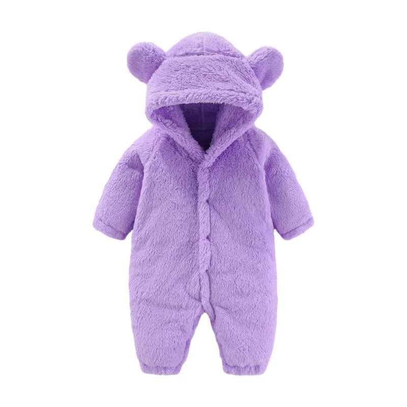 Ciepła piżama dla niemowląt i małych dzieci – CuddleCub