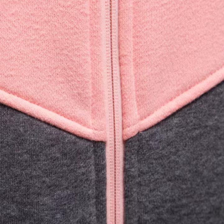 Sporty Women's Vest with Zipper - Nora