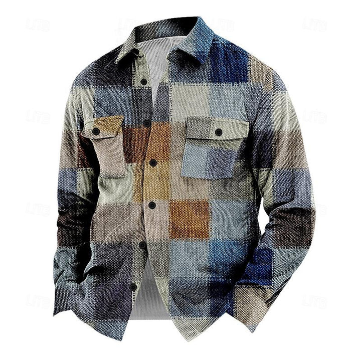 Vintage Men's Jacket with Buttons – Henri