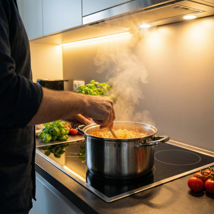 Titanium Cooking Pot with Lid, PFAS-Free 4