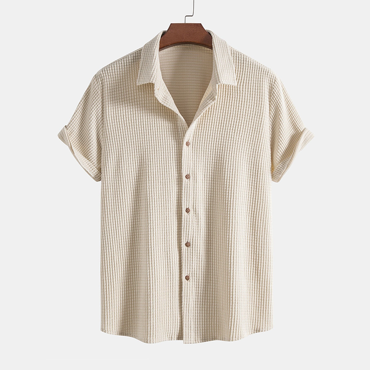 Men's Summer Lounge Set with Waffle Texture – Lenn