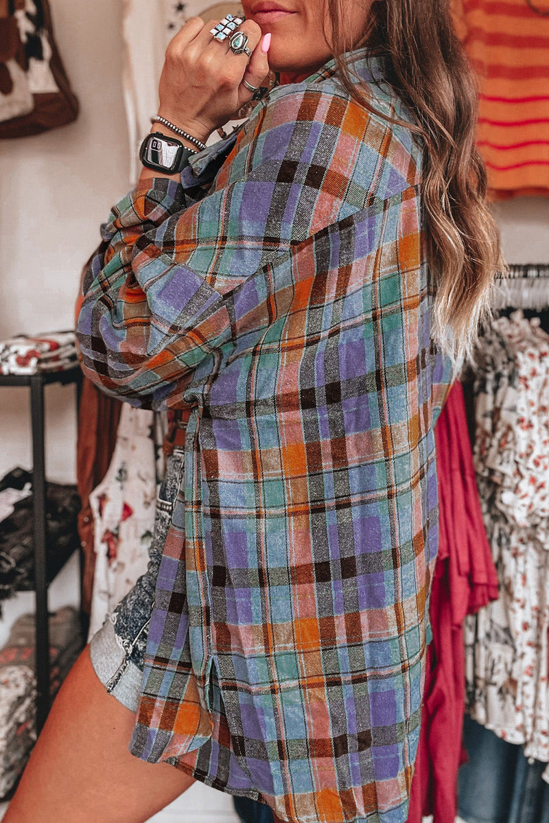 Vintage Ruit Overhemd – Selora