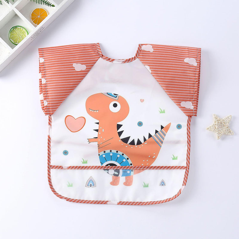 Waterproof Baby Bib with Sleeves