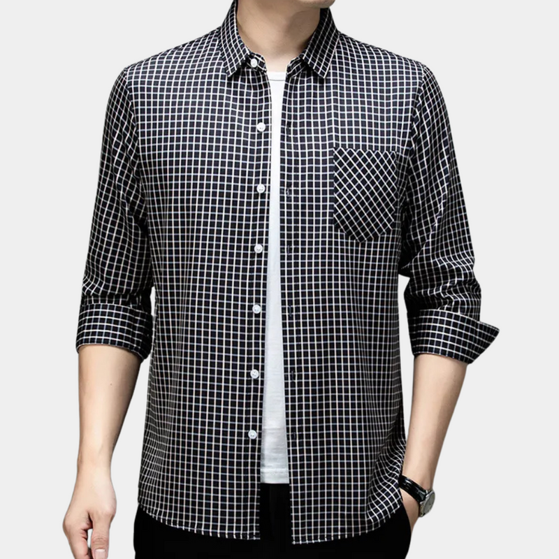 Stylish Checked Men’s Shirt - Lucas