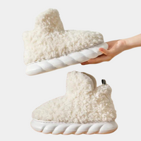 Nua - Comfy Teddy Slippers for Women