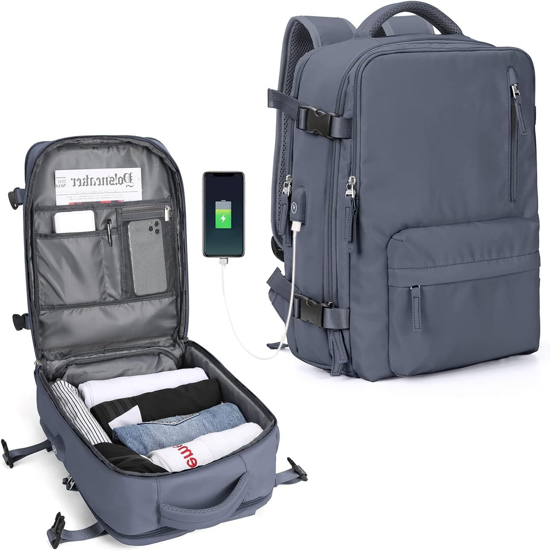 Multi-Compartment Laptop Bag with Adjustable Shoulder Strap