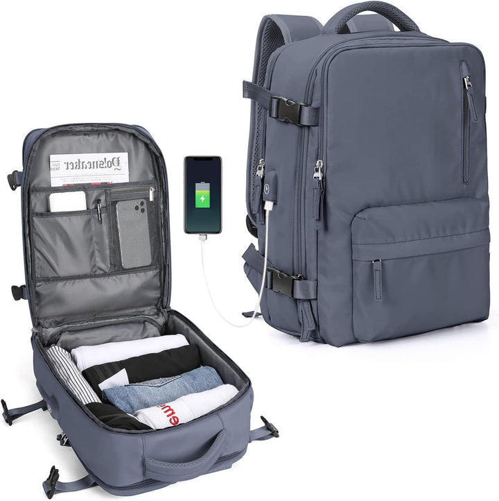 Multi-Compartment Laptop Bag with Adjustable Shoulder Strap