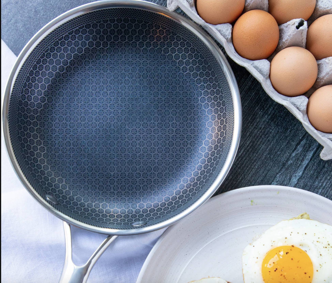 Krasbestendige RVS Koekenpan met Antiaanbaklaag - ProCook Elite