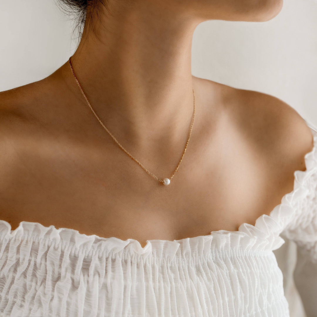 Sea Pearl Necklace - Marie